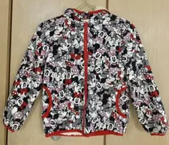 Disney ミニーマウス 総柄 ボアジャケット 130cm