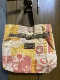 BALLY ハンドバッグ ロゴ刻印 マルチカラー