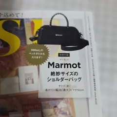 Marmot ショルダーバック ブラック