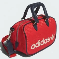 adidas アディダス ゴルフ モノグラム ショルダーラウンドバッグ レッドのサムネイル