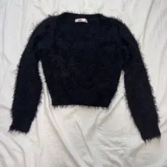 American Apparel アメアパ ニット M ブラック ショート丈のサムネイル