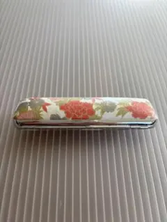 和風　花柄　印鑑　ケース　ハンコ入れ