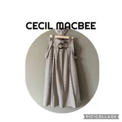 CECIL McBEE チェック柄 フレアスカートのサムネイル