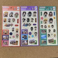 るかっぷ　ポップアップ　コラージュシール　鬼滅　3枚セット