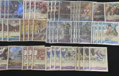 ワンピースカード　青紫ルフィデッキ　エクストラ用(一部パラレル)