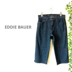 美品【EDDIE BAUERエディーバウアー】デニム　ハーフパンツ　ユニセックスのサムネイル