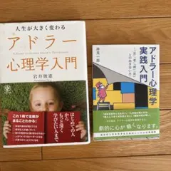 人生が大きく変わるアドラー心理学入門 アドラー心理学実践入門　2冊セット