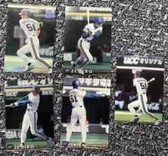 カルビー プロ野球カード（イチロー）5枚セット