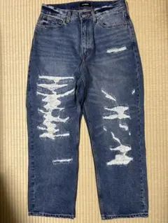 XLARGE ダメージ加工デニム 32