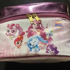 シークレット　キャッチ！ティニピン　ポケット付きバニティポーチ　 ホログラム