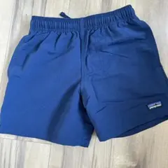 patagoniaバギーズショーツ　ネイビー S（キッズ）