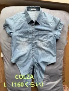 レディースシャツ　COLZA L 半袖　前結びシャツ　Lのサムネイル