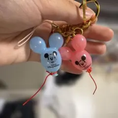 東京ディズニーリゾート ミッキー バルーン キーチェーン 2個セットのサムネイル