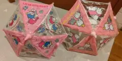 산리오 ミニチュア傘 マスコット 2種セット キキララ
