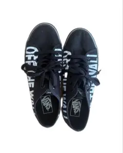 Vans OFF THE WALL ブラックスニーカー