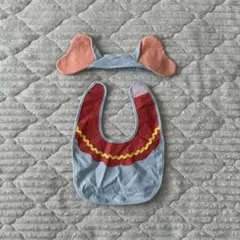 [試着のみ]ディズニー　ベビースタイ　ヘアバンド付き　なりきり　ダンボ