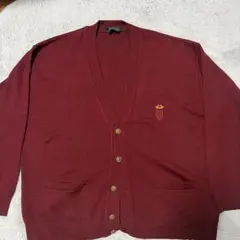 IL GRANCHIO ワインレッド カーディガン