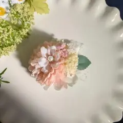 ふんわり薫る淡色コサージュ　コサージュ　入園式　入学式　卒業式　卒園式　子供　春