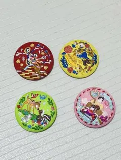 《バラ売り可能》バンダイ 刺繍缶バッジ ディズニー第2弾