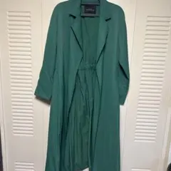 グリーンレーベルリラクシング　ナイロン ライト コート　ロングトレンチコート