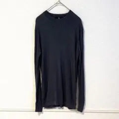 美品UNIQLO リブニット クルーネック S 秋冬 ベーシック