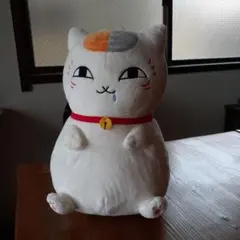 夏目友人帳 ニャンコ先生と花火大会 でっかいぬいぐるみ(よだれ)タグ付