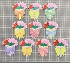 花束 ハンドメイド 折り紙 チューリップ プレゼント 10個 - メルカリ