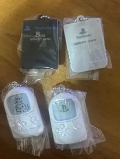 PlayStation ミニチュアチャーム付きビスケット　４点