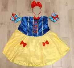 シラユキヒメ ハロウィンにいかが？白雪姫コスプレミニドレス＋カチューシャセット