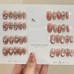 ネイルチップ　Sサイズ　ピンクベージュのサムネイル