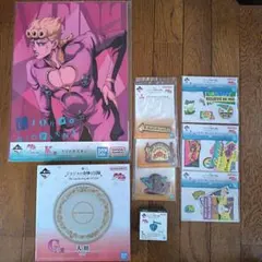 ジョジョの奇妙な冒険 1番くじ　G賞・J賞・K賞・Ｌ賞9点セット（バラ売り可）