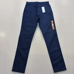 新品ユニクロ/UNIQLO 防風スリムフィットチノダークグレー ウエスト82cm