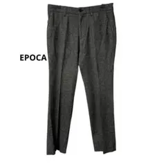 EPOCA UOMO エポカウォモ スラックス ヘリンボーン グレー サイズ46のサムネイル