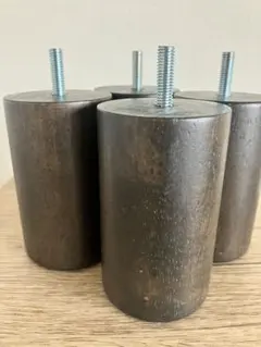 無印良品 木製脚・10cm/ブラウン(M8) 4本組