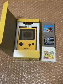 GAME BOY Pocket イエロー ゲームボーイポケット本体　箱付き