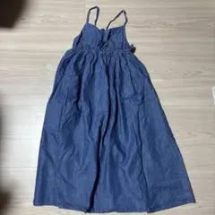 デニム キャミワンピース ロング丈のサムネイル