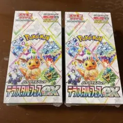 ポケモンカードゲーム テラスタルフェスex 2パック