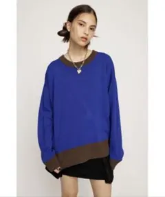 SLY REVERSIBLE KNIT TOPS リバーシブルニット