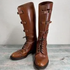 英国製 Polo Ralph Lauren ミリタリー ロングブーツ 7.5