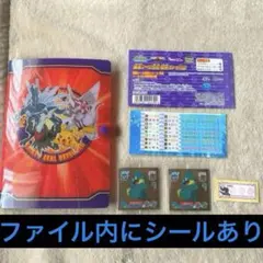 ポケットモンスター　ダイヤモンド&パール　 最強シール烈伝　収納ファイル　シール