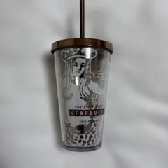 値下げ中　新品未使用　スターバックス シアトル　1号店 タンブラー ストロー付き