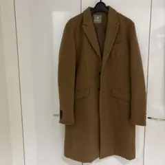 nano universe ブラウン チェスターコート