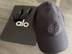 alo performance off-duty cap ネイビー 正規品 - メルカリ