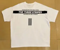 adidas アディダス THE THREE STRIPES Tシャツ 2XL