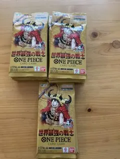 ワンピース　世界最強の戦士　未開封　24パック