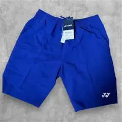 YONEX 青 バドミントンハーフパンツ ユニセックススリムフィットＳ 未使用