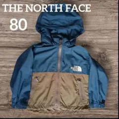 THE NORTH FACE アウター ネイビー/カーキ キッズ 80サイズ
