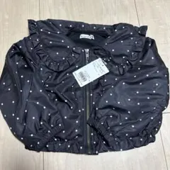 新品未使用　ブランシェス　ドット柄パーカー　長袖ジャケット110