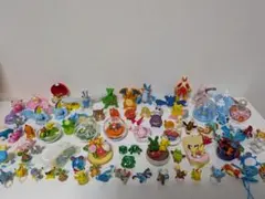 希少】レトロポケモンセット(プラモデル・ソフビマスコット・貯金箱等 
