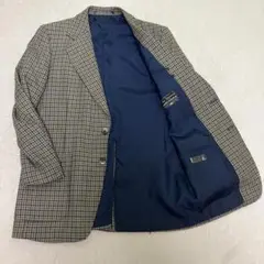 ANDRE GHEKIERE✖️ドーメル　テーラードジャケット　チェック柄　L